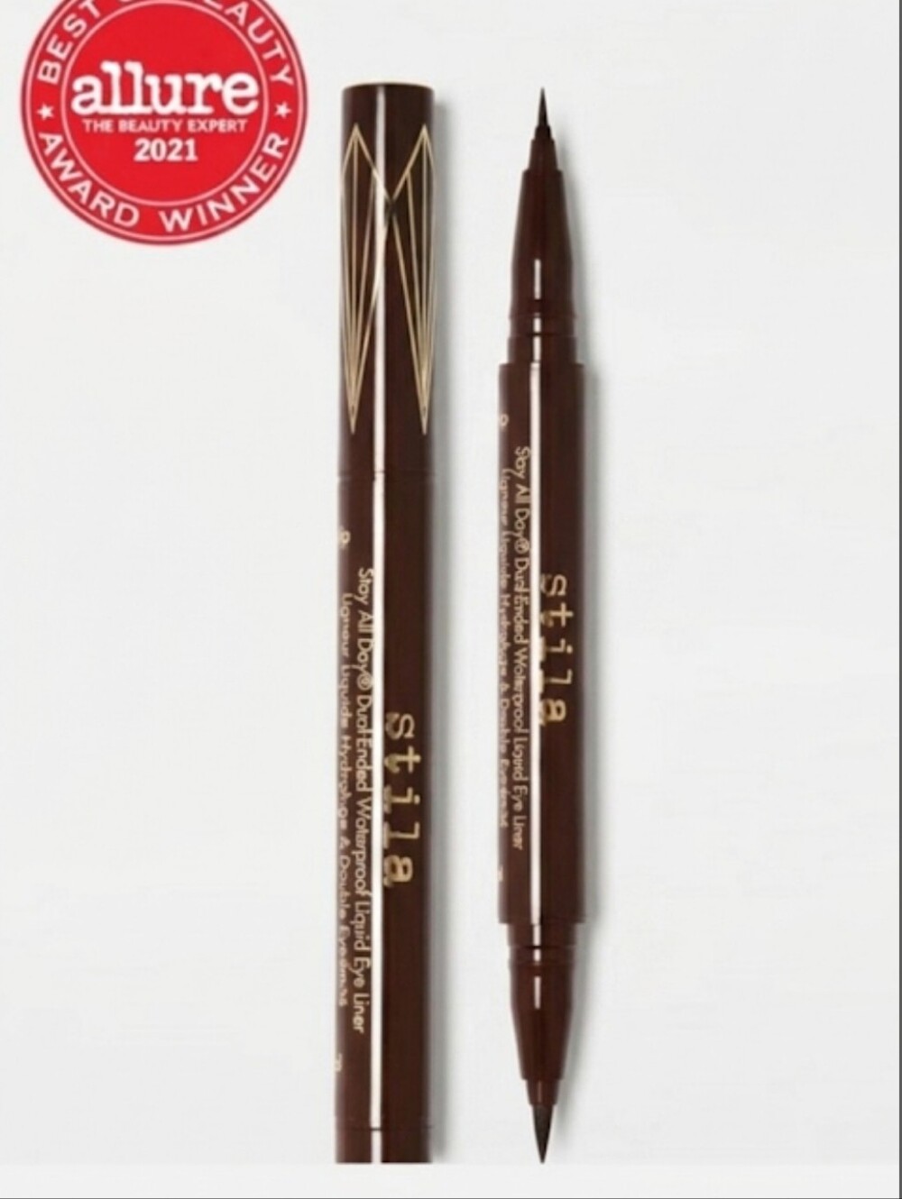 Stila Dual Ended Eyeliner ~ Browliner~ Brown ~ New
